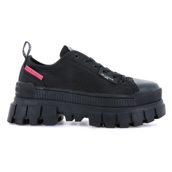 Chaussures Plateforme Palladium Revolt LO TX Femme Noir | FR RMX128C